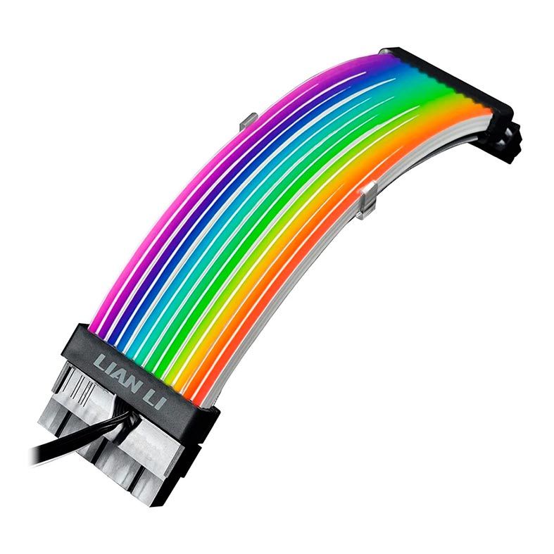 Cabo Sleeved Lian Li Strimer 24 Pinos RGB 200mm, STRIMER24PIN
