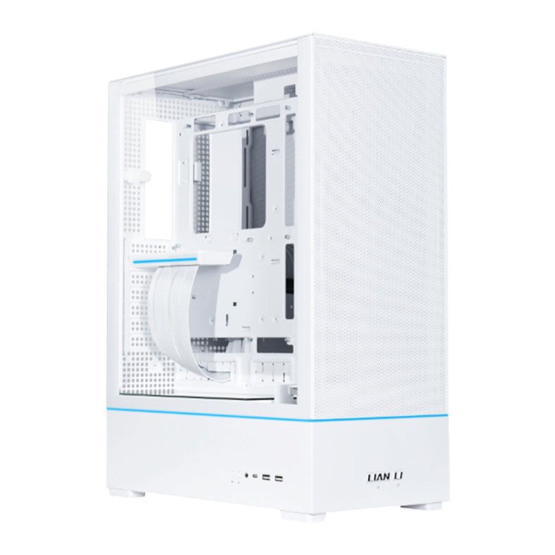 Gabinete Gamer Lian Li SUP01, Mid-Tower, Lateral de Vidro, Branco, SUP01W