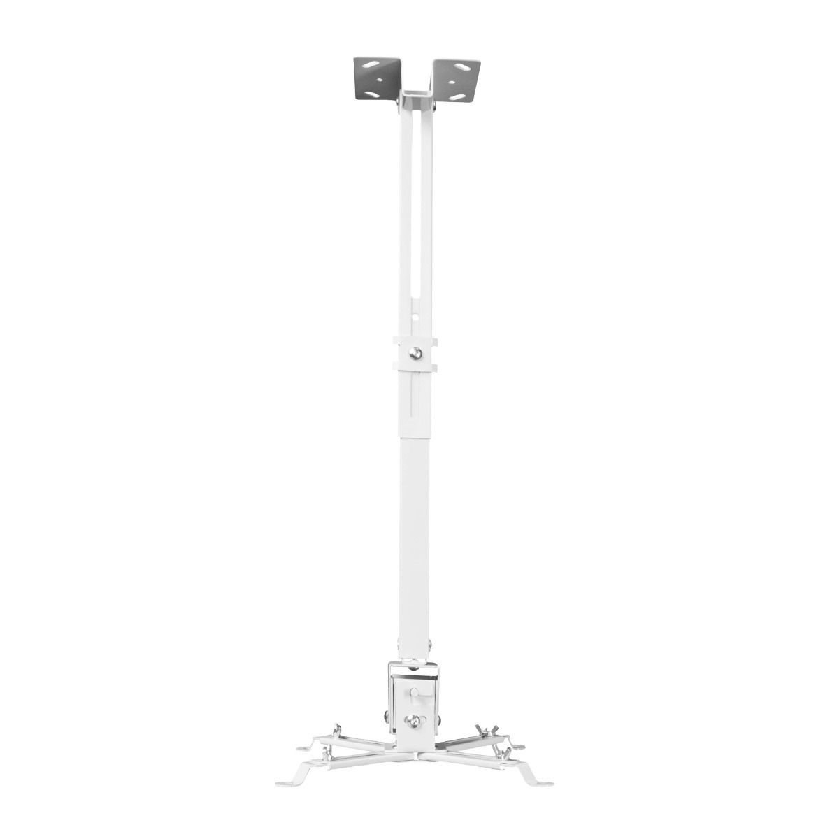Suporte de Teto Para Projetor Zinnia Maxx Pro, Suporta ate 10KG, 65cm, Branco, ZNO-MAXPRO-WH01