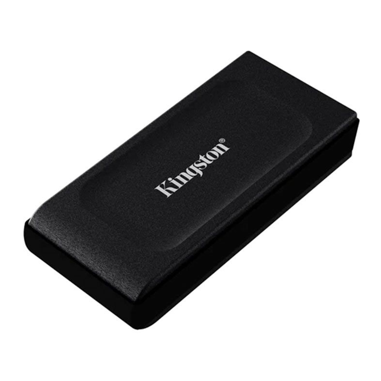 SSD Externo Kingston XS1000, 2TB, USB Type C, Leitura 1050MB/s, Gravacao 1000MB/s, Preto, SXS1000-2000G