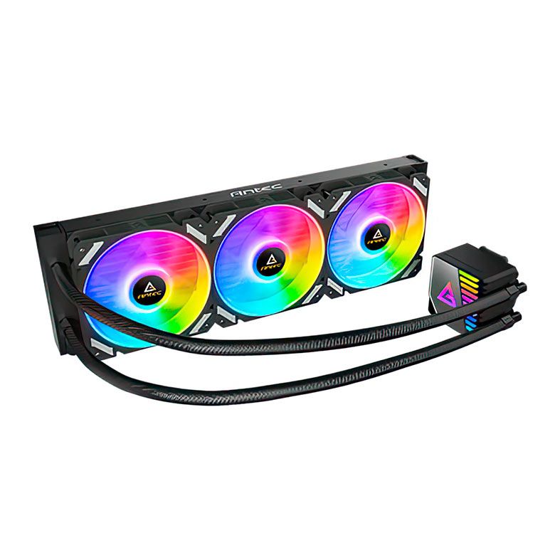 Water Cooler Antec Symphony 360 ARGB, 360mm, Preto, SYMPHONY-360-ARGB-BK