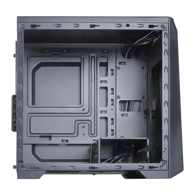 Gabinete Gamer T-Dagger Olaf Lateral Acrilico Preto, T-TGC110