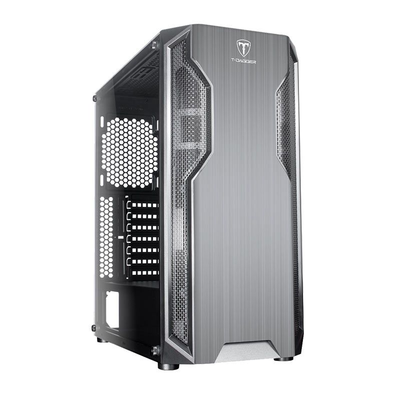 Gabinete Gamer T-Dagger Vayne Lateral Vidro Temp Preto, T-TGC260