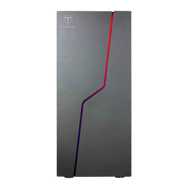 Gabinete T-Dagger Jax Lateral Acrilico Preto, T-TGC280