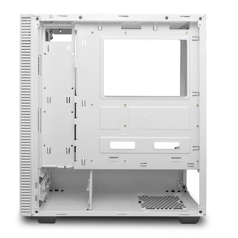 Gabinete Gamer T-Dagger Cube Branco Lateral Vidro, T-TGC305W