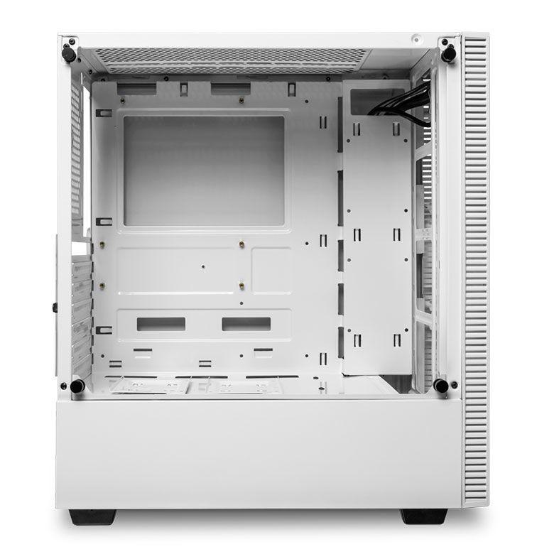 Gabinete Gamer T-Dagger Cube Branco Lateral Vidro, T-TGC305W