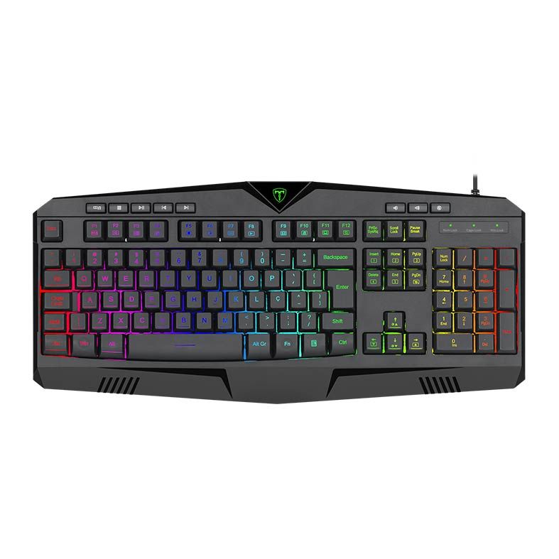 Teclado Gamer T-Dagger Submarine ABNT2, T-TGK205 PT