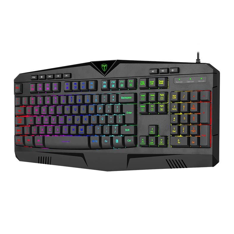 Teclado Gamer T-Dagger Submarine ABNT2, T-TGK205 PT