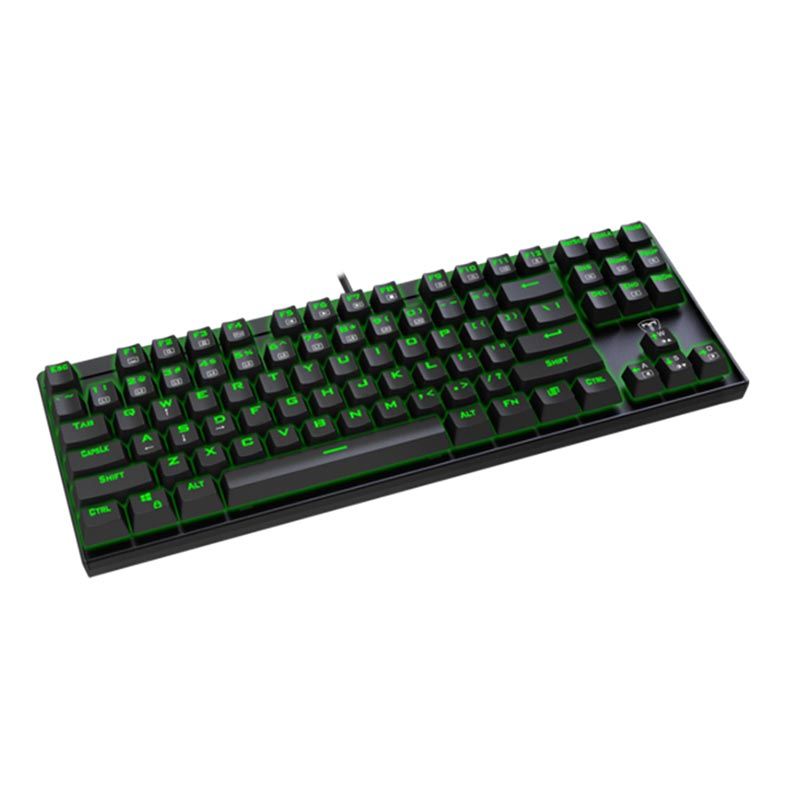 Teclado Mecanico T-Dagger Corvette Rainbow, T-TGK302-BL