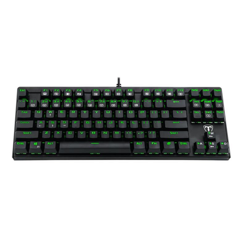 Teclado Mecanico T-Dagger Corvette Rainbow, T-TGK302-BL