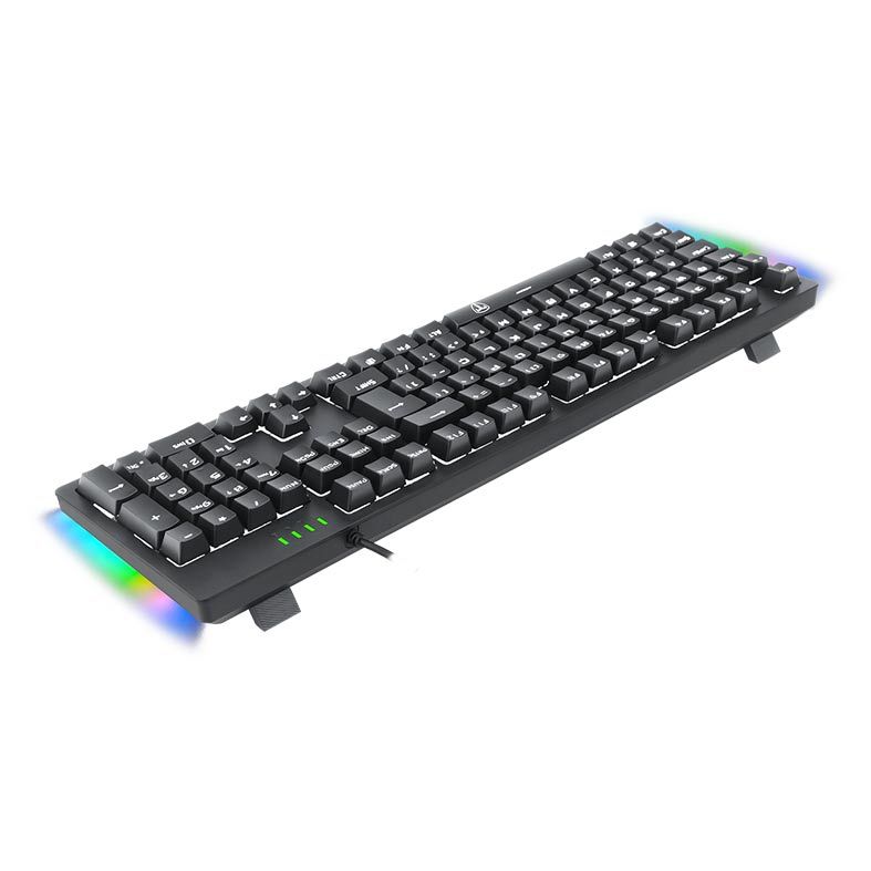 Teclado Mecanico T-Dagger Bermuda Led White Switch Azul, T-TGK312-BL WH