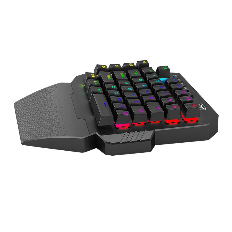 Teclado Mecanico Gamer T-Dagger Capri, RGB, Switch Azul, Preto, T-TGK318-BL