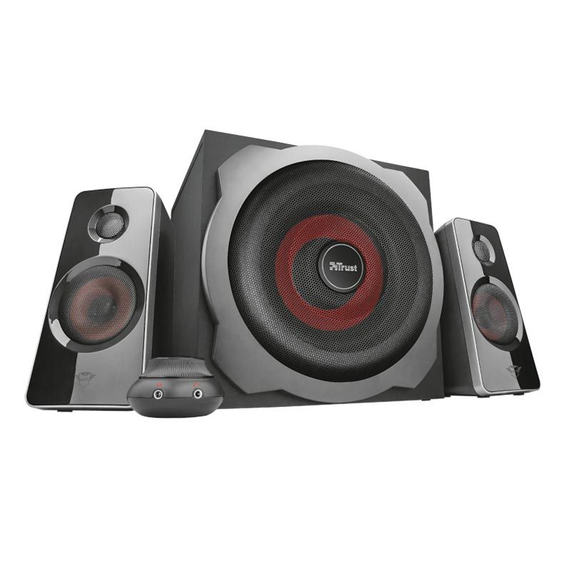 Caixa de Som Trust GXT 38 Tytan 2.1 60W RMS + Controle, T19023