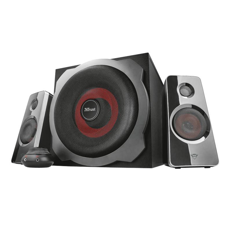 Caixa de Som Trust GXT 38 Tytan 2.1 60W RMS + Controle, T19023
