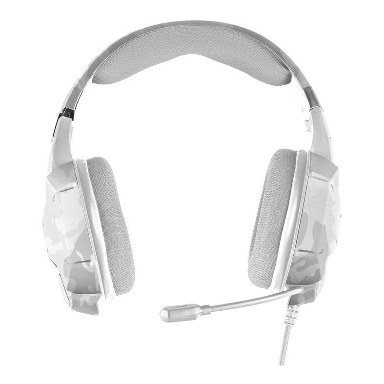 Headset Gamer Trust GXT322W Carus Branco/Camo, T20864