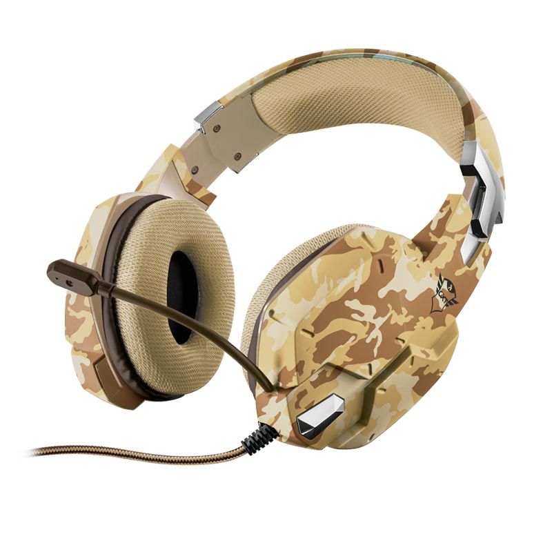 Headset Gamer Trust GXT322D Carus Desert Camo, T22125