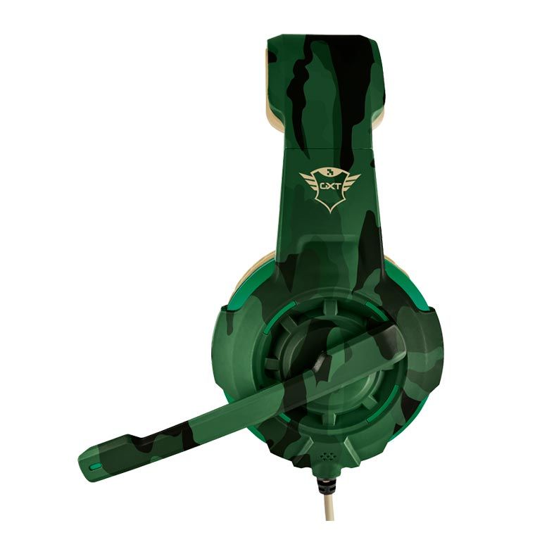 Headset Gamer Trust GXT310C Radius Verde/Camo, T22207