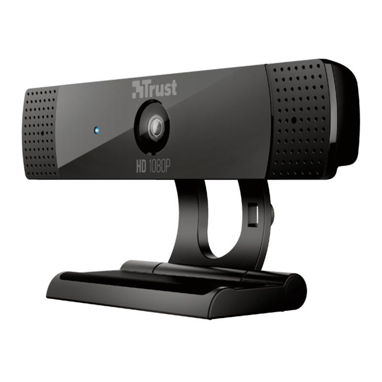 WebCam Trust GXT 1160 Vero Streaming, 1080P, USB, Preto, T22397