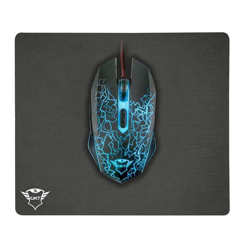 Kit Mouse e Mousepad Trust GXT 783 Izza, T22736