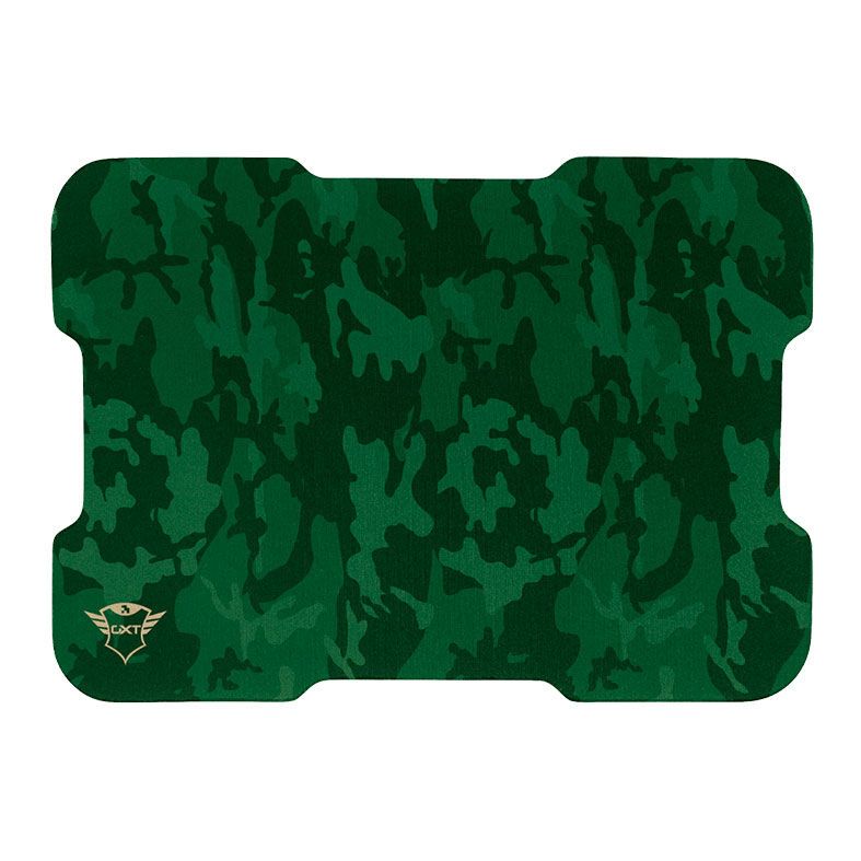 Kit Mouse e Mousepad Trust GXT 781 Rixa Camuflado Verde, T23611