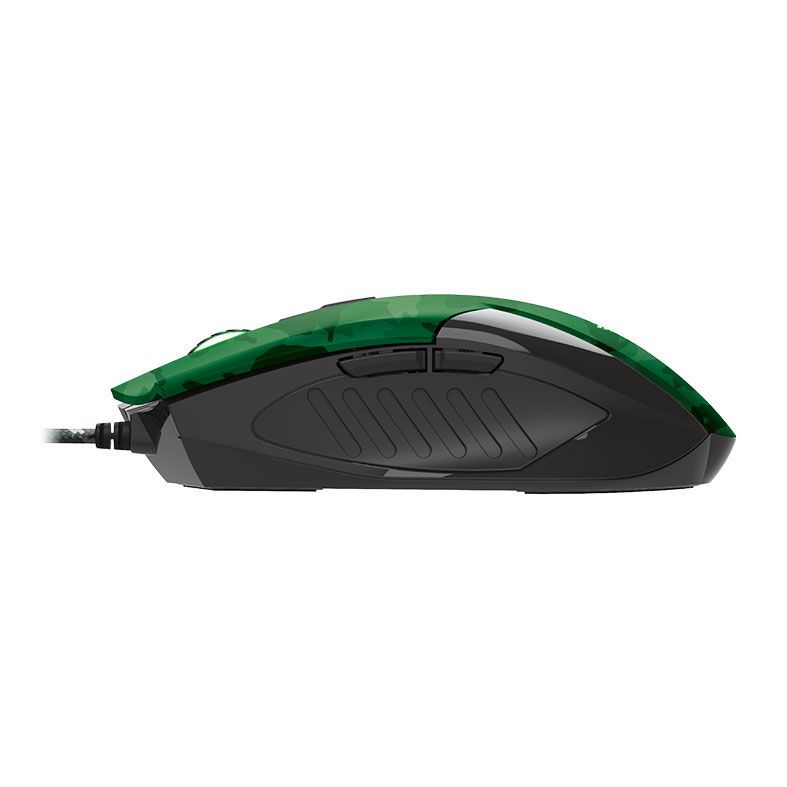 Kit Mouse e Mousepad Trust GXT 781 Rixa Camuflado Verde, T23611