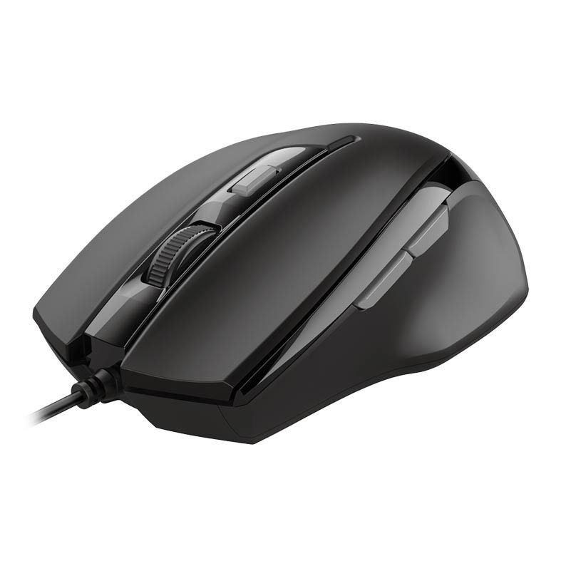 Mouse Trust Comfort Voca 2400dpi 5 Botoes Preto, T23650