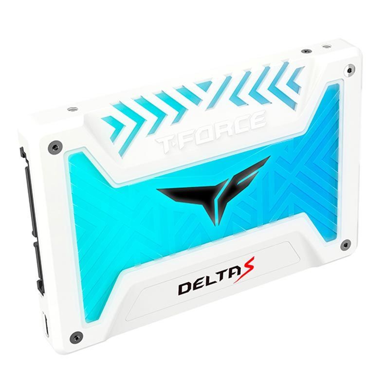 SSD Team Group T-Force Delta S RGB 1TB 2.5" Sata III Branco, T253TR001T3C412