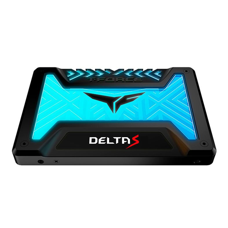 SSD Team Group T-Force Delta S RGB 250GB 2.5" Sata III Preto, T253TR250G3C312