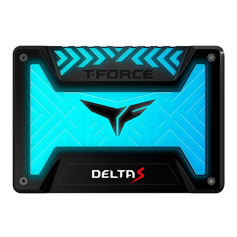 SSD Team Group T-Force Delta S RGB 250GB 2.5" Sata III Preto, T253TR250G3C312