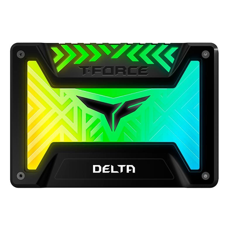 SSD Team Group T-Force Delta RGB 250GB 2.5" Sata III Preto, T253TR250G3C313