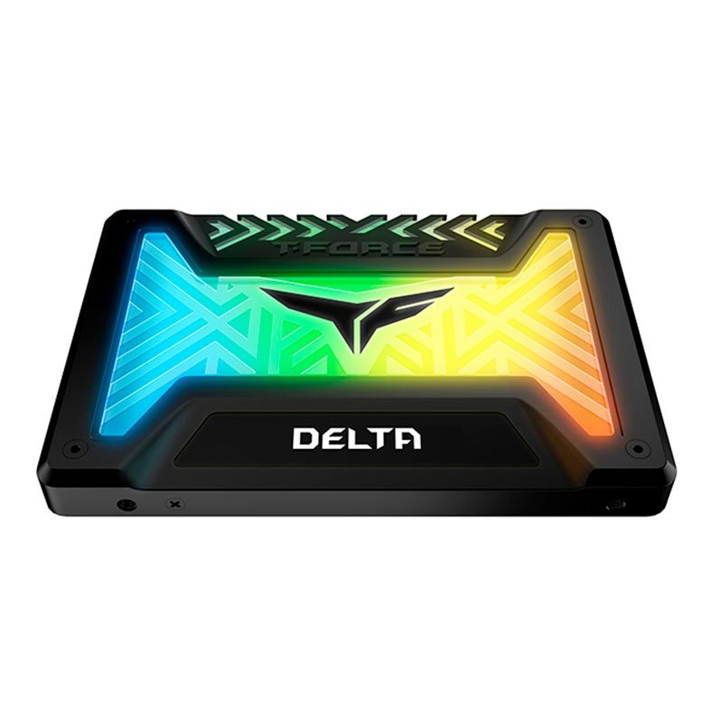 SSD Team Group T-Force Delta RGB 250GB 2.5" Sata III Preto, T253TR250G3C313