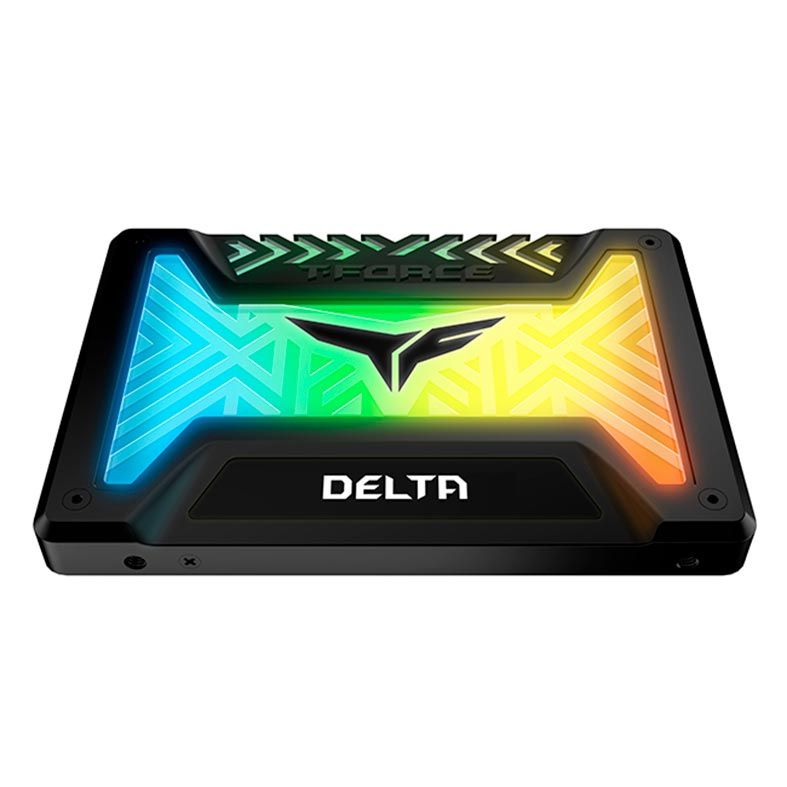 SSD Team Group T-Force Delta RGB 500GB 2,5" Sata III Preto, T253TR500G3C313