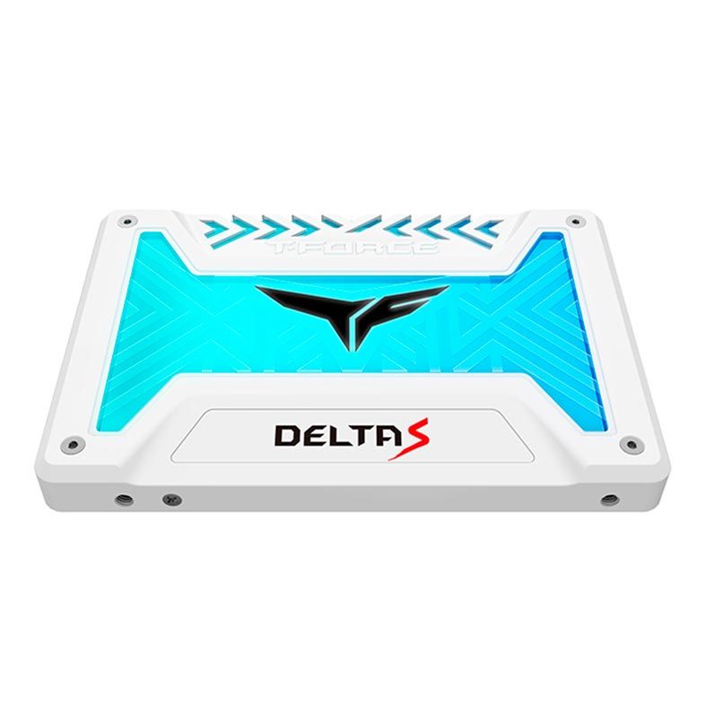 SSD Team Group T-Force Delta S RGB 500GB 2.5" Sata III Branco, T253TR500G3C412