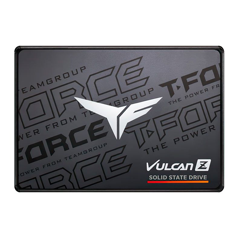 SSD Team Group T-Force Vulcan Z, 480GB, 2.5, Sata III 6GB/s, Leitura 540 MB/s, Gravacao 470 MB/s, T253TZ480G0C101