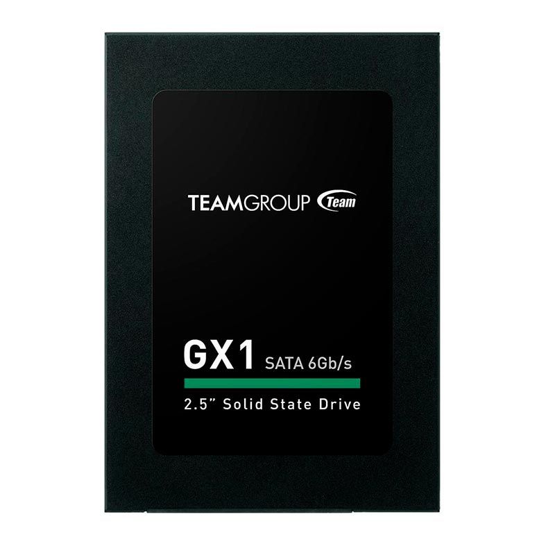 SSD Team Group GX1, 480GB, 2.5, Sata III 6GB/s, Leitura 530MB/s, Gravacao 430MB/s, T253X1480G0C101