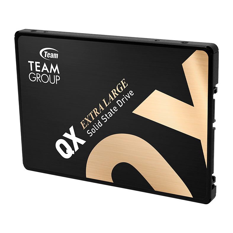 SSD Team Group QX, 4TB, 2.5, Sata III 6GB/s, Leitura 560MB/s, Gravacao 460/MBs, T253X7004T0C101
