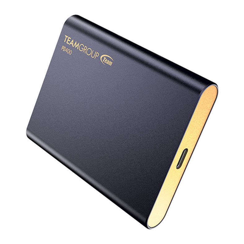 SSD Externo Team Group PD400, 960GB, USB-c 3.2, Leitura 430 MB/s, Gravacao 420 MB/s, T8FED4960G0C108
