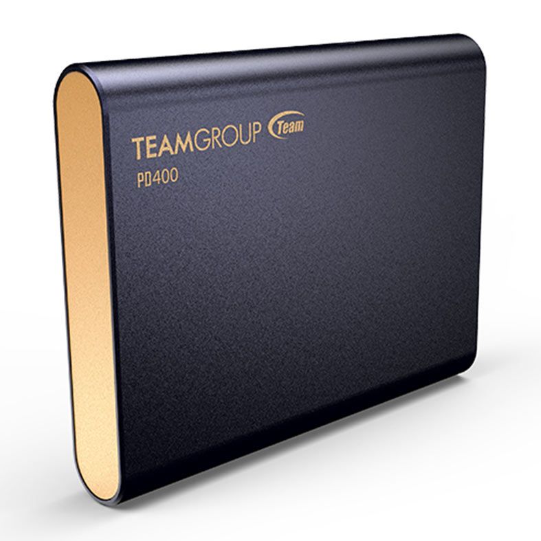 SSD Externo Team Group PD400, 960GB, USB-c 3.2, Leitura 430 MB/s, Gravacao 420 MB/s, T8FED4960G0C108