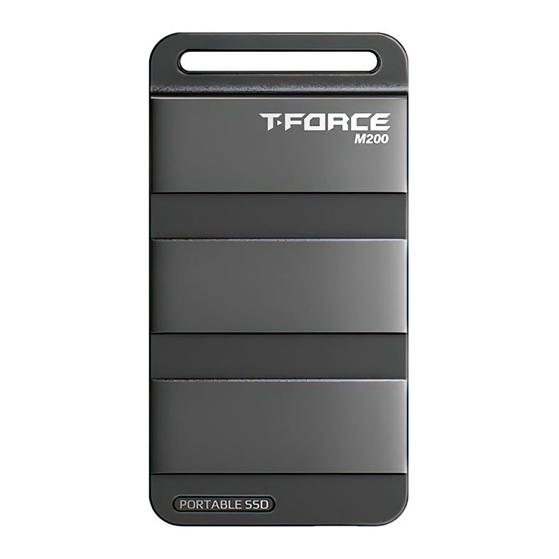 SSD Externo Team Group T-Force M200, 2TB, USB-c 3.2, Leitura 2000 MB/s, Gravacao 2000 MB/s, T8FED9002T0C102