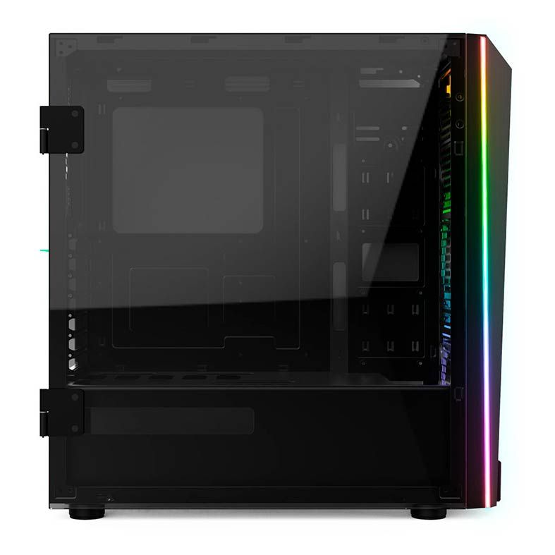Gabinete Gamer Gamdias Talos M1A RGB Lateral/Frontal Vidro Temp, TALOS-M1A