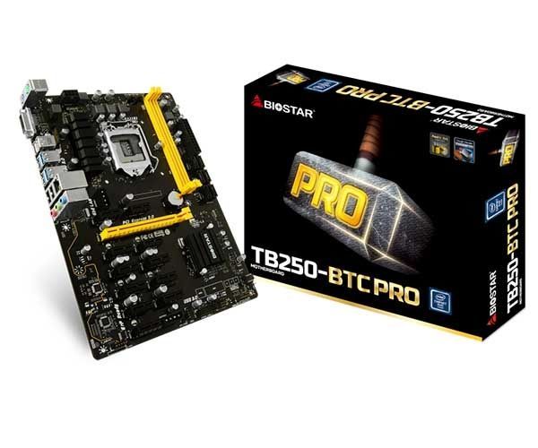 Placa Mae Biostar TB250-BTC PRO DDR4 Socket LGA1151 Chipset Intel B250