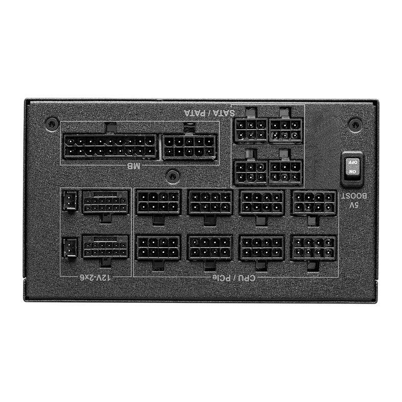 Fonte ASRock Taichi, 1300W, 80 Plus Titanium, Cybenetics Titanium, Full Modular, ATX 3.1, PCIe 5.1, Preto, TC-1300T