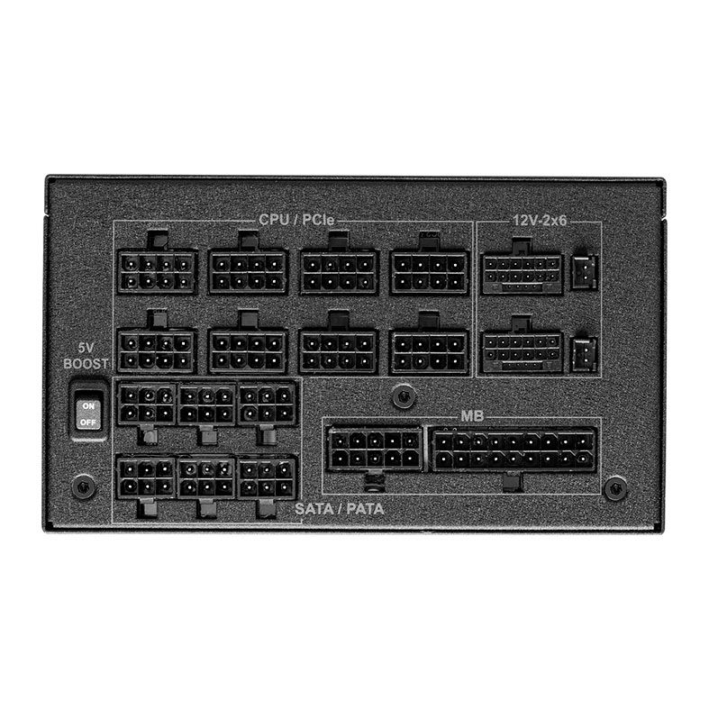 Fonte ASRock Taichi, 1650W, 80 Plus Titanium, Cybenetics Titanium, Full Modular, ATX 3.1, PCIe 5.1, Preto, TC-1650T