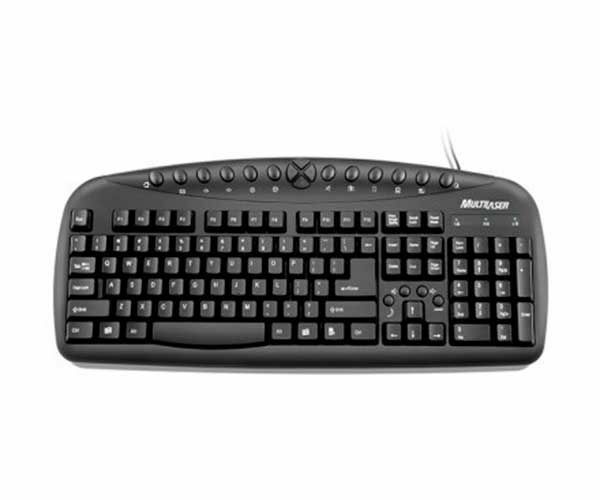 Teclado Multi Super multimídia ABNT USB, TC150 - BOX