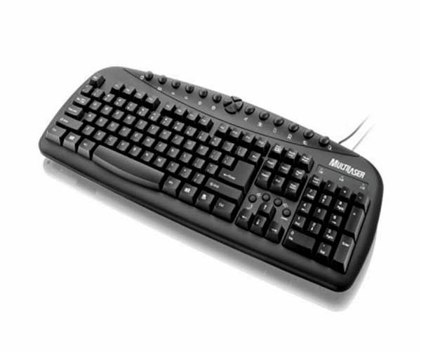 Teclado Multi Super multimídia ABNT USB, TC150 - BOX