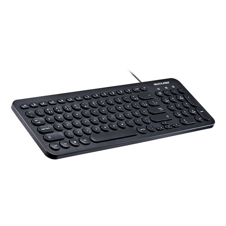 Teclado Multi Compacto Preto, TC234