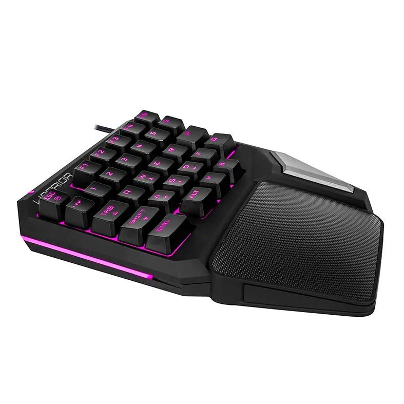 Teclado Gamer Multi Warrior Drugi One-Hand Semi-Mecanico, TC238