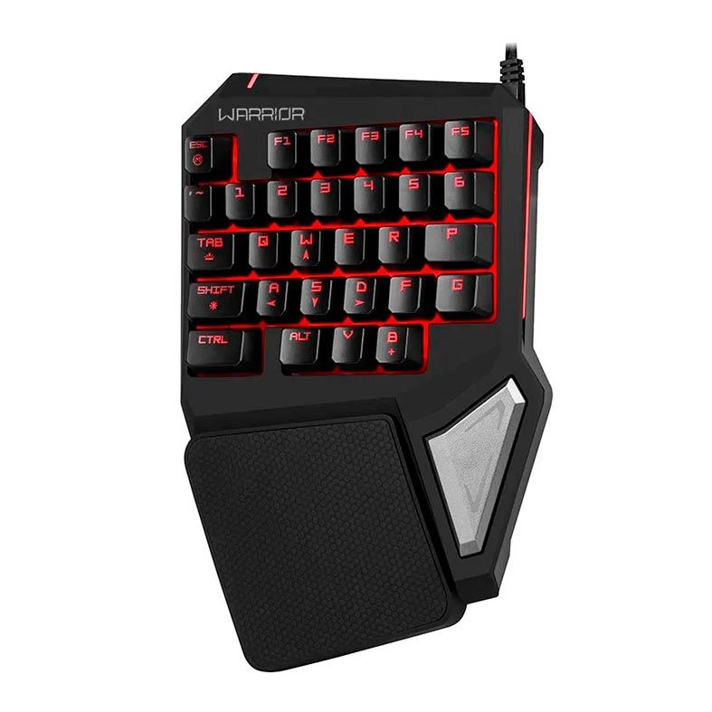 Teclado Gamer Multi Warrior Drugi One-Hand Semi-Mecanico, TC238