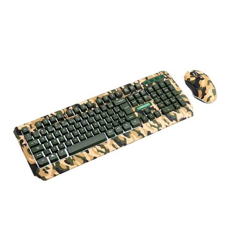 Kit Teclado e Mouse Gamer Multi Warrior Kyler Led Branco, TC249