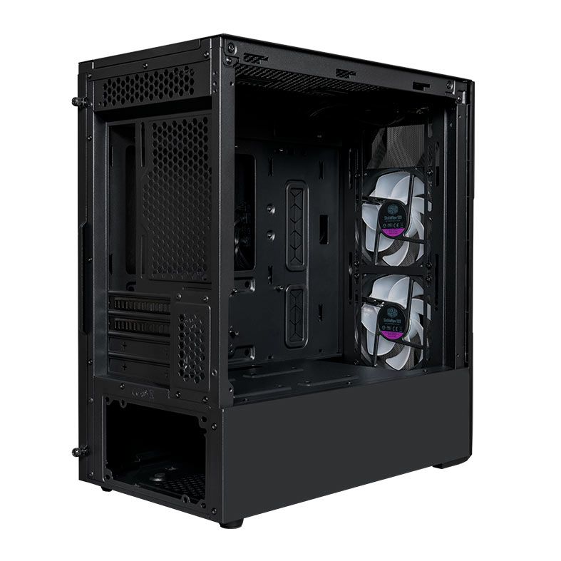 Gabinete Cooler Master Masterbox TD300 Mesh, ARGB, Mini-Tower, Lateral de Vidro, Preto, TD300-KGNN-S00